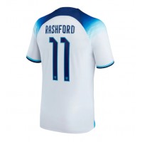 Fotballdrakt Herre England Marcus Rashford #11 Hjemmedrakt VM 2022 Kortermet